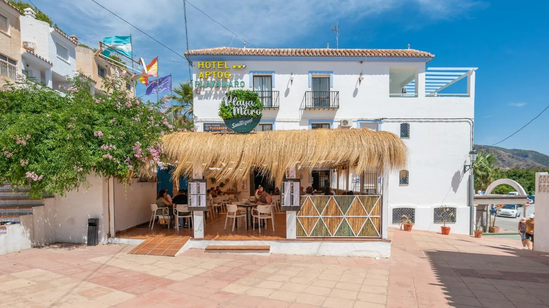 Apartamentos Playamaro location